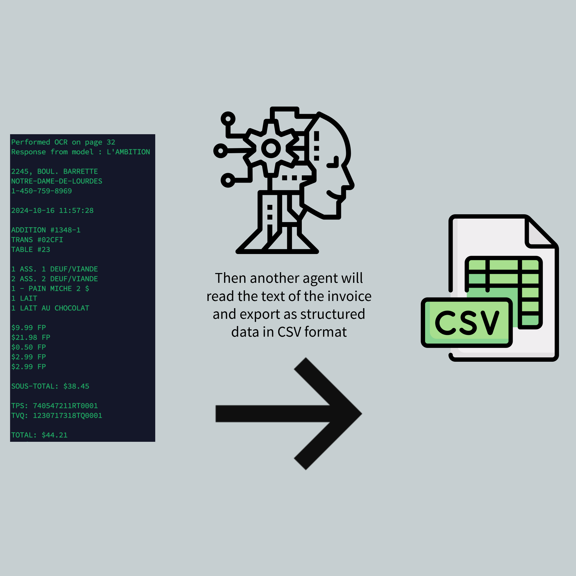 Data conversion process
